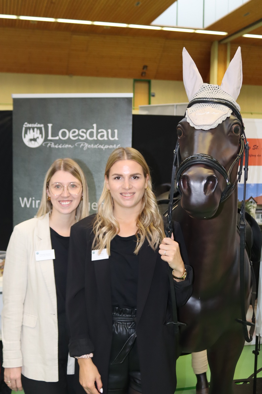 Chantal Riester und Lea Mosca von Loesdau